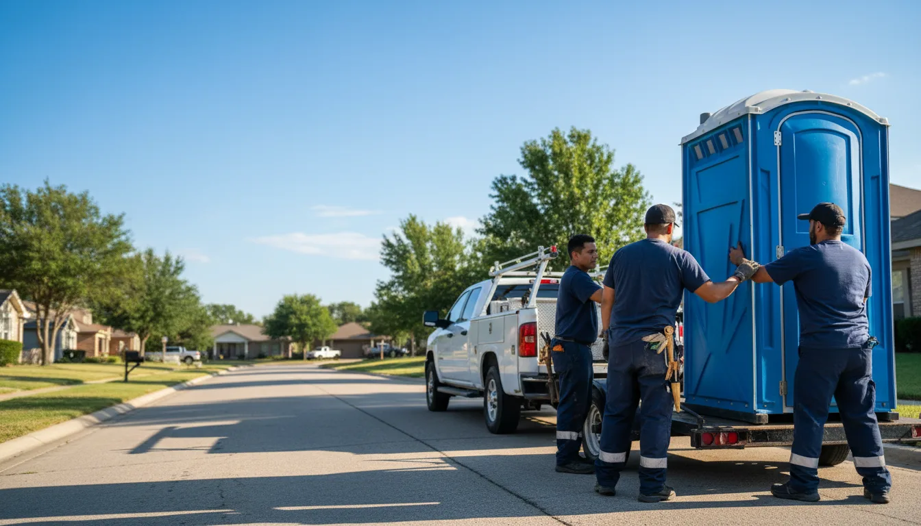 Portable Toilet Rental in Byron, IL near me